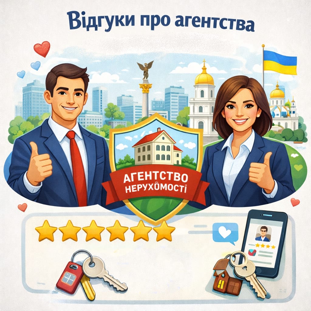 Відгуки про агентства нерухомості Києва